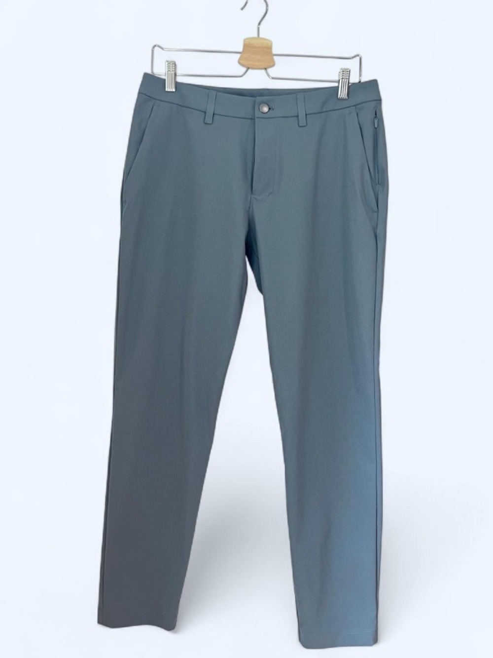 Lululemon ABC Slim-Fit 5 Pocket Pant 30L Warpstreme in Solar Gray -Size 31 Lengt